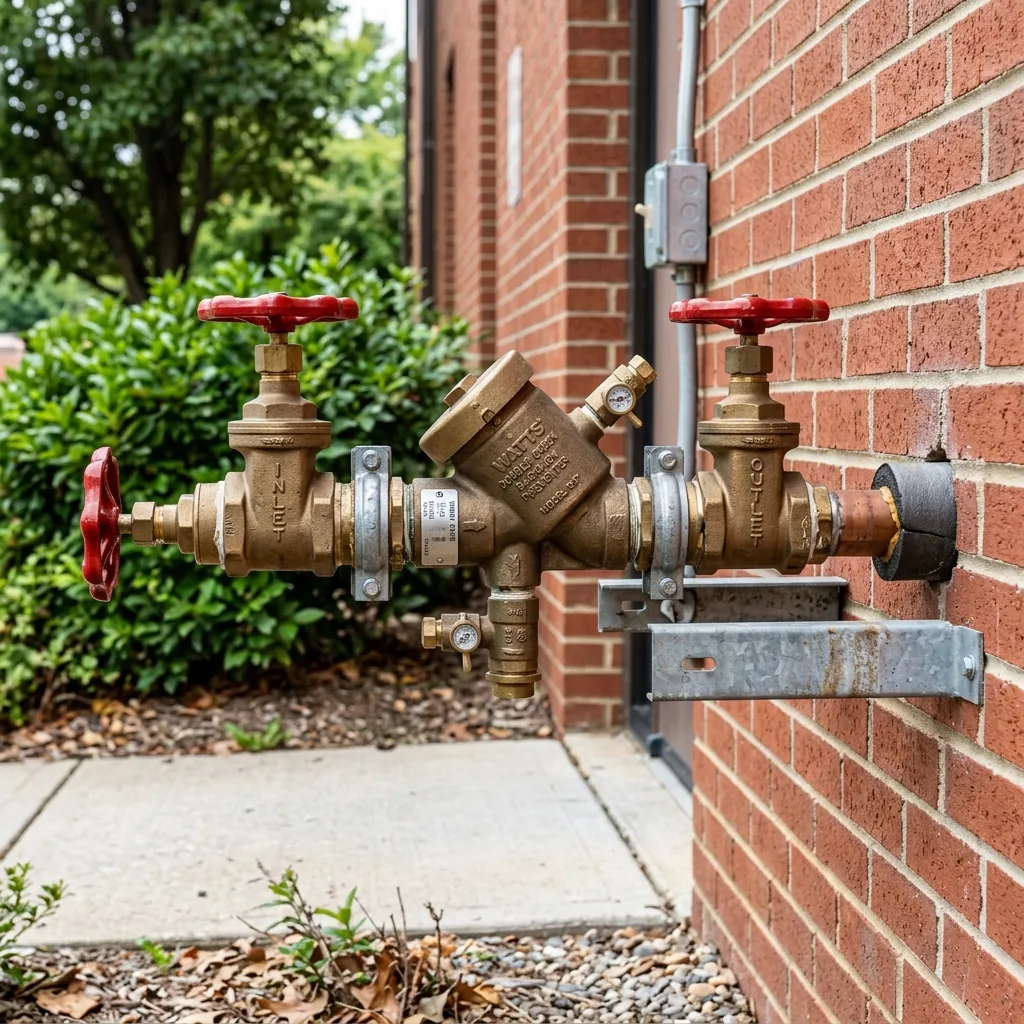 Backflow Prevention Plumber in Darmstadt, IL